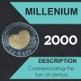 50 Vatu Millenium 20008